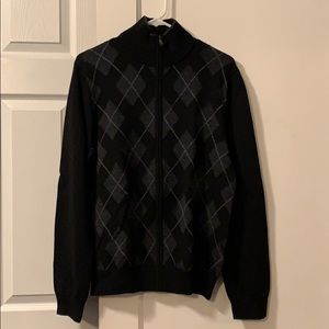 Banana Republic merino wool zip up sweater